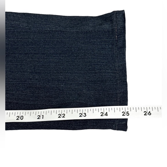 PAIGE Federal Straight Jeans Dark Blue‎ Sz 34x26 Excellent - Picture 3 of 4